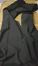 羅蒙（ROMON）休閑褲男夏季潮流西褲冰感寬松通勤商務(wù)彈力百搭褲子男 黑34 曬單實(shí)拍圖