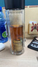 慕馨（moosen）茶水分離杯玻璃杯磁彈泡茶杯高硼硅水杯子男士雙層防燙便攜耐高溫 玄武黑【破損包賠】420ml 曬單實拍圖
