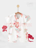 相思桐夏季薄款嬰兒衣服短袖外出服簡(jiǎn)約哈衣男女寶寶中國(guó)風(fēng)連體衣純棉 鳳舞九天【純棉超柔】 73cm （身高69以內(nèi)）14-18斤 曬單實(shí)拍圖