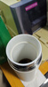 蕉加陶瓷內(nèi)膽保溫杯男女士高檔大容量骨瓷悶泡茶水分離便攜商務(wù)車載杯 雪落白【茶隔內(nèi)膽純陶瓷，可定制 曬單實(shí)拍圖