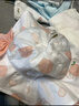 麥拉貝拉（MOLO BALO）嬰兒帽子春夏款純棉女寶寶外出防曬帽遮陽帽洋氣漁夫帽可愛 水蜜桃粉 帽圍45cm 曬單實拍圖