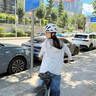李寧（LI-NING）騎行頭盔自行車輕量氣動防撞安全帽公路車山地車男女騎車裝備 曬單實拍圖