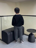 雅鹿兒童羽絨褲男童女童寶寶外穿2025新款加厚冬季中大童褲子外褲長褲 灰色 130 曬單實(shí)拍圖