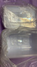妙潔一次性飯盒 方形帶蓋800ml*50只 食品級(jí)野餐打包湯碗筷可微波加熱 曬單實(shí)拍圖