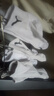 PUMA/彪馬襪子男士中筒休閑運(yùn)動風(fēng)棉襪3雙裝 白色 均碼 曬單實(shí)拍圖