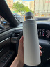 無(wú)印良品（MUJI）不銹鋼 可裝碳酸飲料 保冷水杯 保溫杯子大容量 七夕 情人節(jié) 禮物 白色 700ml 曬單實(shí)拍圖