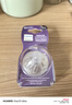 新安怡（AVENT）飛利浦新安怡新生兒原生奶嘴寬口徑柔軟實感硅橡膠6個月以上對裝 曬單實拍圖