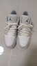 耐克NIKE男子休閑鞋喬丹AJ1 JORDAN 1 運動鞋553558-146灰白42.5 曬單實拍圖