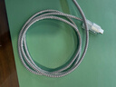 適用蘋(píng)果充電器數(shù)據(jù)線保護(hù)套15防刮tpu透明硅膠殼防斷繞繩 白色-四件套 適用20w充電頭+1米數(shù)據(jù)線 曬單實(shí)拍圖