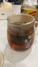 物生物（RELEA）茶杯男茶水分離杯玻璃杯水杯女辦公泡茶杯子耐高溫花茶杯生日禮物 曬單實(shí)拍圖