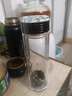 ZSR東海原礦水晶玻璃杯密封車載茶水分離耐高溫茶杯大號禮品 鉆石雙層水晶玻璃杯隱形茶 450ml 曬單實拍圖