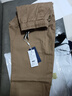 羅蒙（ROMON）工裝男褲2025秋季新款純色百搭韓版寬松九分褲男哈倫褲網(wǎng)紅束腳褲 卡其色 2XL 曬單實(shí)拍圖