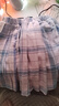 戴維貝拉（DAVE＆BELLA）大童秋裝兒童裙子女孩中大童jk百褶裙女童半身裙時(shí)尚女孩格裙 藍(lán)色格 160 cm（建議身高150-160cm） 曬單實(shí)拍圖