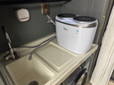 美的（Midea）分區洗波輪迷你洗衣機 MNBB10VH70E 內衣洗衣機小型嬰兒懶人洗衣機 雙子座 同洗同脫 國家補貼 曬單實(shí)拍圖