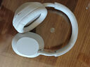 索尼（SONY）ULT WEAR 重低音頭戴式降噪藍(lán)牙耳機(jī) 長(zhǎng)久續(xù)航通話無線耳麥 澎湃低音系列（WH-ULT900N） 米白色 曬單實(shí)拍圖
