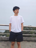 京東京造Wind運(yùn)動(dòng)速干短褲男 夏季冰絲涼感跑步健身籃球五分褲灰色L 曬單實(shí)拍圖