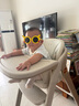karmababy卡曼成長椅兒童嬰兒餐椅家用多功能折疊吃飯學(xué)坐椅奶咖四件套 曬單實拍圖