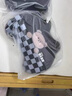 辦公室座椅頭枕泰國乳膠護頸枕個(gè)性時(shí)尚骨頭枕汽車(chē)枕頭靠枕車(chē)用 經(jīng)典黑頭枕+腰靠 曬單實(shí)拍圖