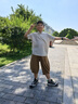 真維斯男童夏裝套裝2025年兒童演出服短袖短褲兩件套漢服中國風(fēng)運(yùn)動衣服 曬單實(shí)拍圖