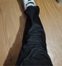 杰克·瓊斯（JACK&JONES）25年男裝秋冬褲子男直筒零壓褲加絨長(zhǎng)褲商務(wù)休閑褲免燙易打理男褲 黑色037 四季款 32 175 曬單實(shí)拍圖