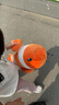 海利偉海利偉小丑魚毛絨玩具魚抱枕娃娃仿真海洋動(dòng)物女生抱枕生日禮物 小丑魚橘色抱枕 中號(hào)長(zhǎng)度58cm 曬單實(shí)拍圖
