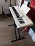 The ONE郎朗代言彈唱琴Sing自動(dòng)擋智能鋼琴初學(xué)者成年人61鍵便攜式 白色 曬單實(shí)拍圖