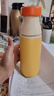 和序吸管保溫杯雙飲杯學(xué)生便攜大容量高顏值辦公室保冰杯新款牛奶瓶 曬單實(shí)拍圖