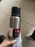 耐吉佳【德國精工】保溫杯316不銹鋼男大號(hào)大容量水杯茶水分離泡茶杯子 黑800ML 曬單實(shí)拍圖