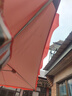 幻航遮陽(yáng)傘戶(hù)外擺攤太陽(yáng)傘大雨傘大型防曬傘擺攤傘庭院四方傘加粗加厚 紅色2.5X2四骨加粗骨架 曬單實(shí)拍圖