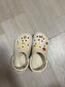 crocs卡駱馳貝雅卡駱班洞洞鞋|205089 冬日白/彩色-1LI 36/37(220mm) 曬單實拍圖