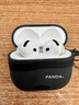 斯幻柯適用airpods4保護殼蘋(píng)果耳機套四代airpods硅膠四代外殼airpods4盒airpods4保護套-熊貓款-黑 曬單實(shí)拍圖