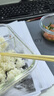 WCZ日本玻璃飯盒微波爐加熱專(zhuān)用上班族分隔帶飯餐盒打包便當(dāng)盒便攜保 抹茶綠--長(zhǎng)兩隔1060毫升_微波爐 曬單實(shí)拍圖