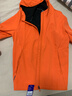 必邁2025新款跑步運動(dòng)防風(fēng)保暖軟殼外衣戶(hù)外訓練夾克外套 楓葉橙【男】 XL 曬單實(shí)拍圖