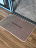 DEATKN德國亞麻編織浴室地墊防滑吸水腳墊衛生間門(mén)口墊子家用速干門(mén)墊 燕麥-BATHROOM 40×60cm 曬單實(shí)拍圖