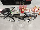 鳳凰（PHOENIX）自行車女款男式復(fù)古普通勤新型省力上班代步輕便家用老式城市單車 26寸【全軸承/超輕便】仿蝶雅黑 曬單實(shí)拍圖