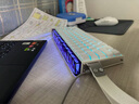狼蛛（AULA）HERO 68HE磁軸鍵盤RT電競游戲客制化機械鍵盤有線RGB燈效五層填充網(wǎng)頁驅(qū)動fps無畏契約8K回報率 側(cè)刻【形意磁軸】白色 曬單實拍圖