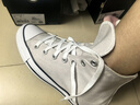 匡威（Converse）官方 All Star男女帆布鞋運動(dòng)鞋慵懶灰灰色171265C 171265C 39 曬單實(shí)拍圖