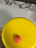 皇寵大眼萌寶寶輔食碗 兒童注水保溫碗吸盤(pán)碗 PPSU雙內膽碗克洛黃 曬單實(shí)拍圖