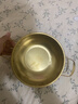 網(wǎng)紅海鮮金鍋不銹鋼韓式鍋雙耳湯網(wǎng)紅泡面金色加厚耐用加固小干鍋 金色 20cm 曬單實(shí)拍圖