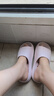 優(yōu)調(diào)女夏漏水浴室涼拖鞋洗澡情侶家居一對家用男防臭大碼速干親子 粉色(浴室防滑 漏水速干) 37-38(建議37-38) 曬單實(shí)拍圖