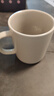 無印良品（MUJI）炻瓷 馬克杯 家用水杯 陶瓷杯 咖啡杯 辦公室 米灰色  500ml 曬單實拍圖