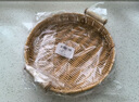 幾物森林 藤編茶點盤野餐中式點心盤油炸盤果盤零食盤干果盤小吃盤水果盤 曬單實拍圖