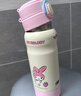 杯具熊（BEDDYBEAR）銳氣雙飲蓋運動(dòng)保溫杯男女吸管水杯大容量學(xué)生杯子600ML貪吃小熊 曬單實(shí)拍圖
