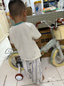 永久（FOREVER）兒童自行車2-6歲男女孩可折疊中大童學(xué)生單車14寸云母灰 曬單實拍圖