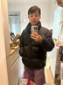 森馬（Semir）輕松羽絨|羽絨服男三防外套發(fā)熱面包服冬2025抗靜電109725113101 曬單實拍圖