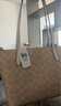 蔻馳（COACH）奢侈品女包FIONA ZIP TOTE系列托特包單肩手提包送女友禮物 新款CBT18IMXDM 曬單實(shí)拍圖