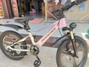 鳳凰官方旗艦店兒童山地自行車中大童變速男女鎂合金青少年學(xué)生車彩虹 鎂架/軸承中軸【刀輪7速】紫銀 20英寸【適合125CM-145CM】 曬單實拍圖
