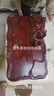 言和堂 陶瓷茶盤(pán)家用小型茶臺(tái)茶托盤(pán)簡(jiǎn)約儲(chǔ)水干泡盤(pán)功夫茶具套裝 丹青茶盤(pán)(長(zhǎng)形)-密胺底 曬單實(shí)拍圖