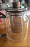 美斯尼 茶壺玻璃泡茶壺 加厚耐熱玻璃泡茶器創(chuàng)意墨色玻璃功夫茶具 墨色壺 1000mL 曬單實(shí)拍圖