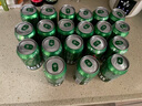 喜力經(jīng)典啤酒 麥芽濃度11.4 330ml*24聽整箱裝  曬單實(shí)拍圖
